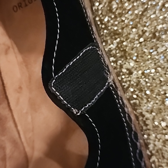 EARTH ORIGINS BLACK FLAT COMFORT SHOES SIZE 7 GOOD CONDITION - Picture 6 of 12